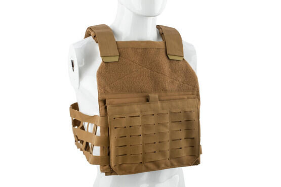 Condor Phalanx Plate Carrier in Coyote Brown features nylon and mesh material